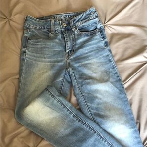 American eagle high rise skinny jeans